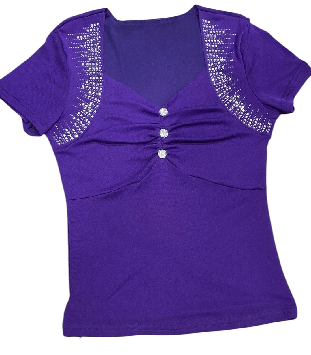 Blusa con brillantina