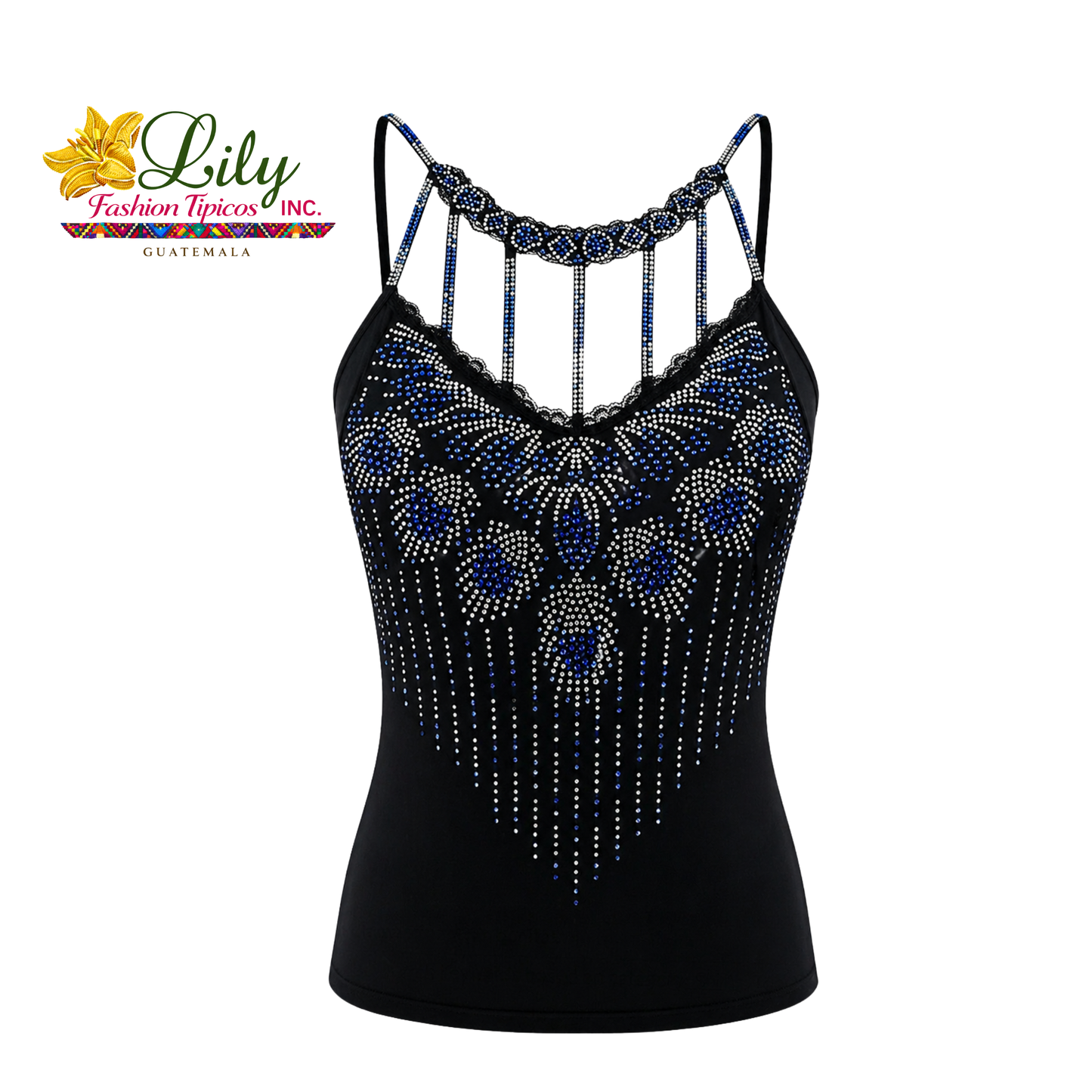 Blusa diseño diamantina