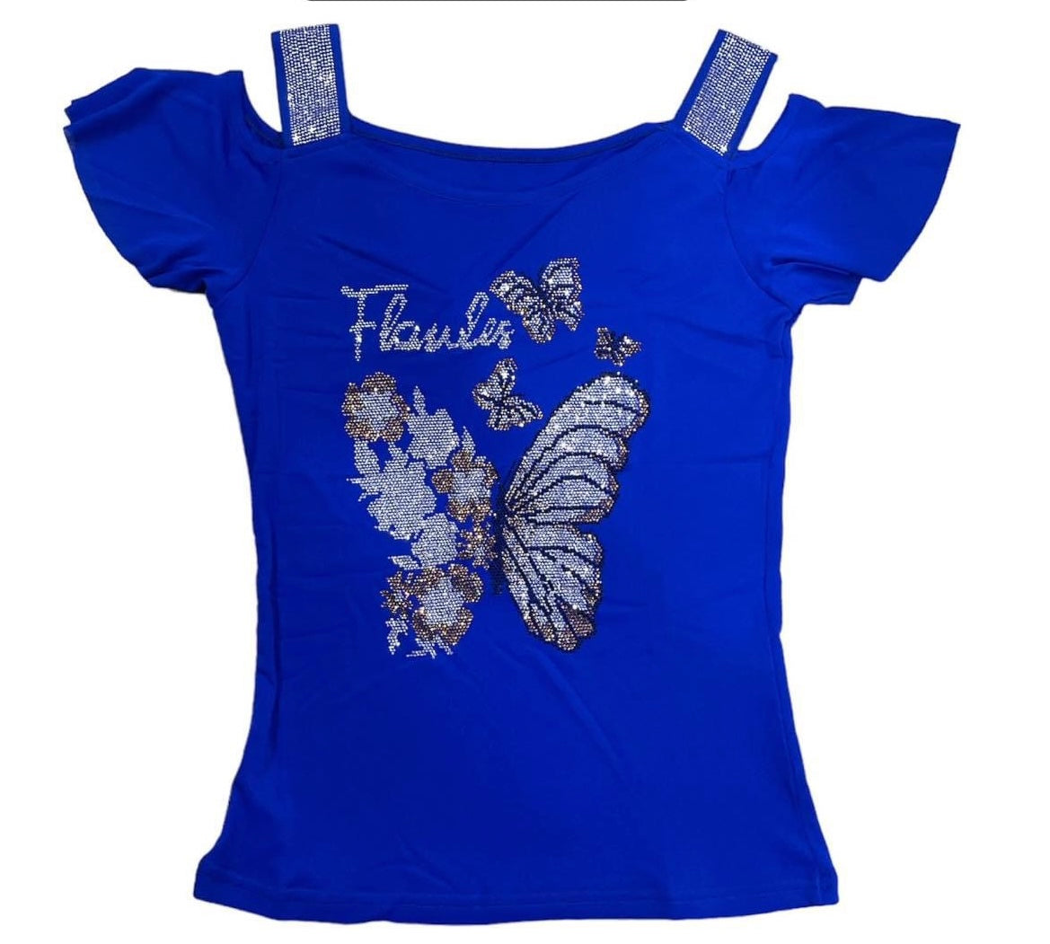 Blusa de diamantina