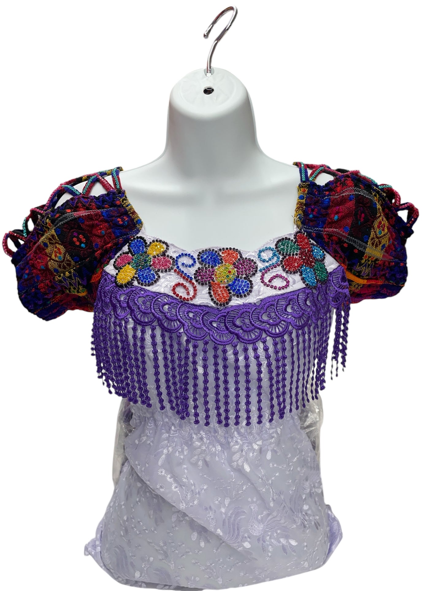 Blusa para combinar con tu traje típico