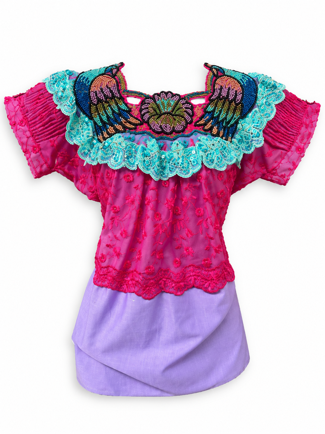 Blusas corte típico