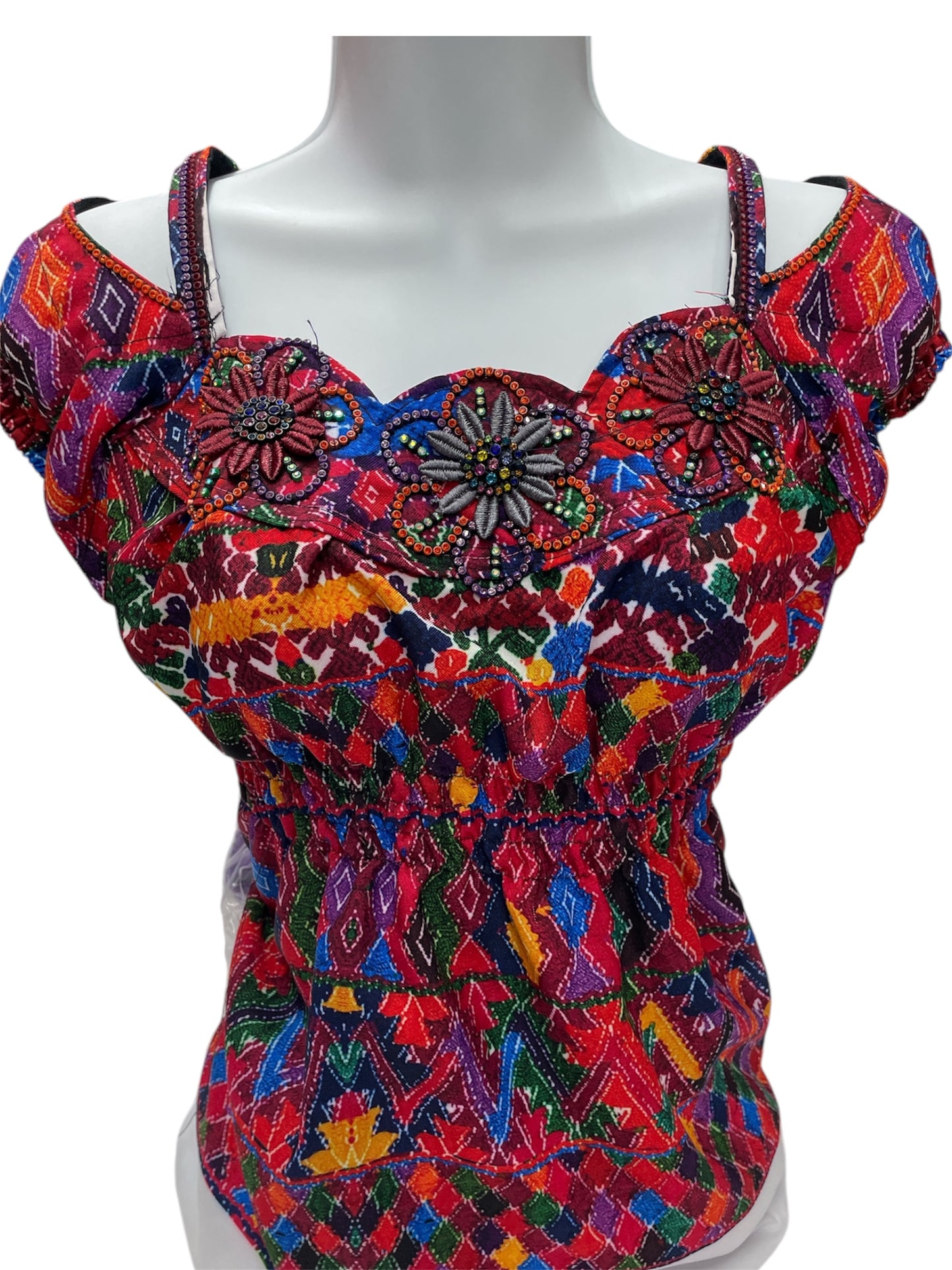 Blusa para combinar con tu traje típico