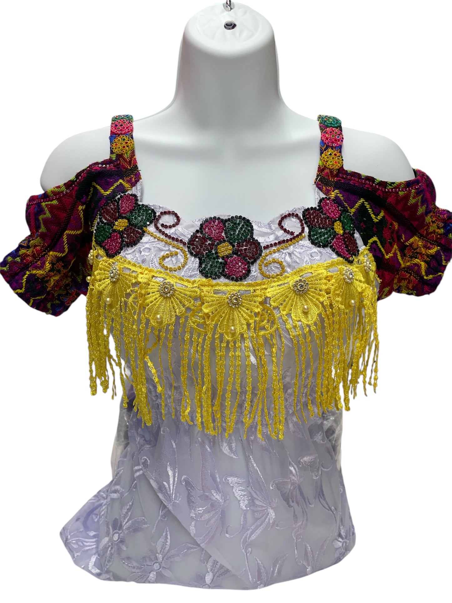 Blusa para combinar con tu traje típico