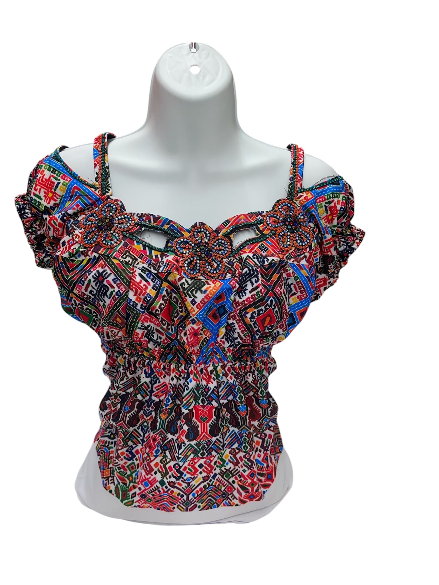 Blusa para combinar con tu traje típico