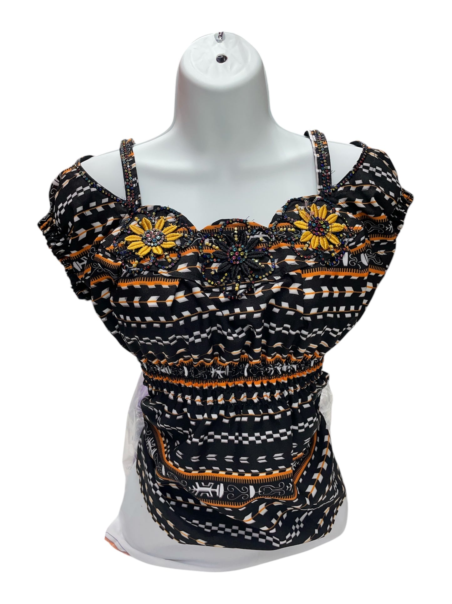 Blusa para combinar con tu traje típico