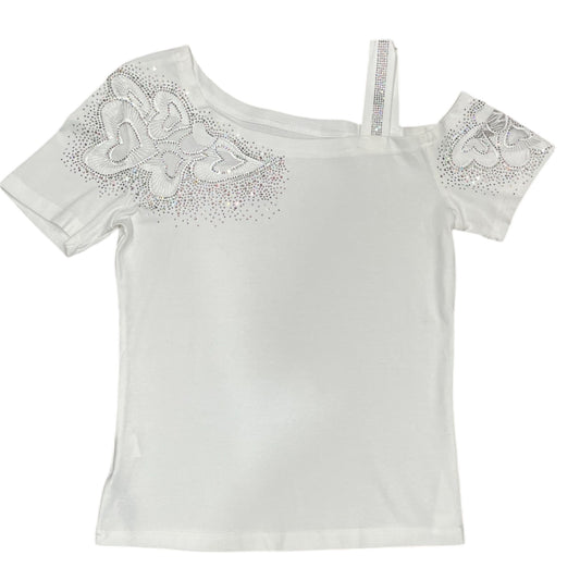 Blusa con diamantina