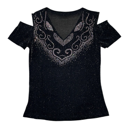 Blusa con brillantina