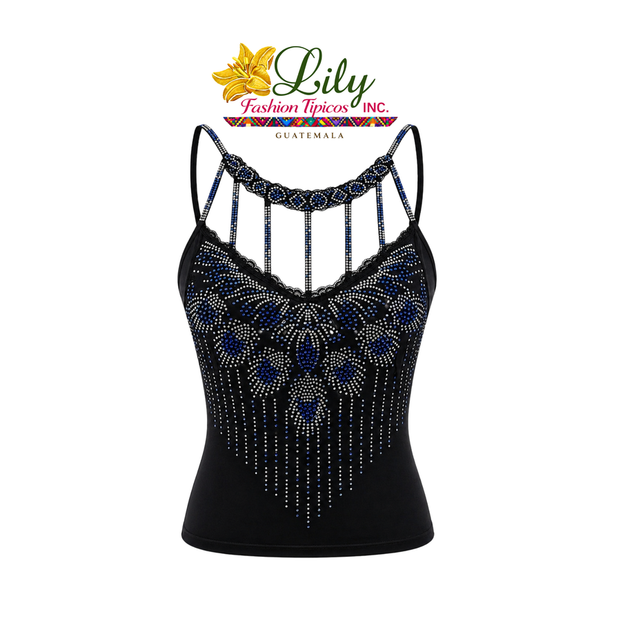 Blusa diseño diamantina