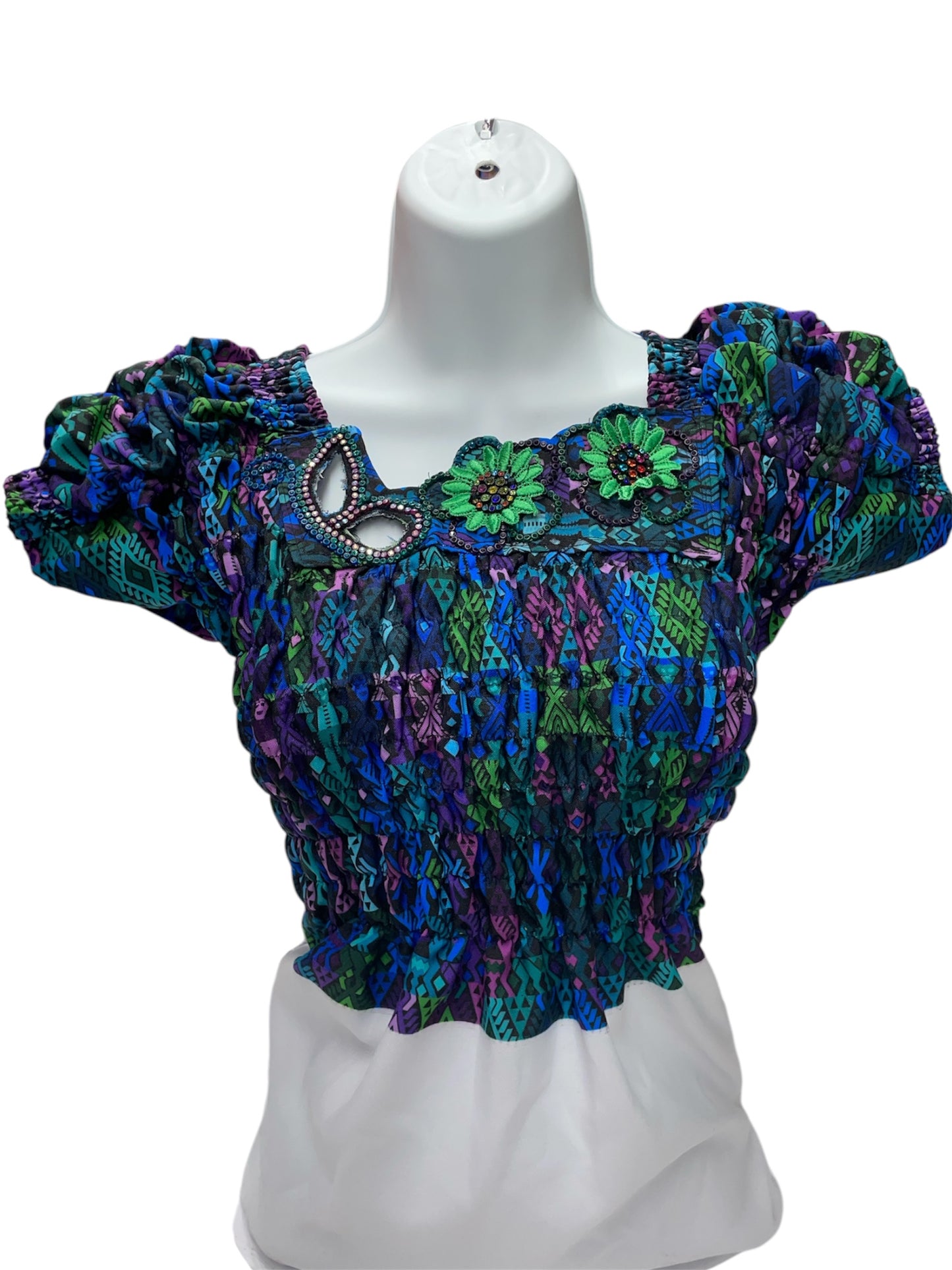 Blusa para combinar con tu traje típico