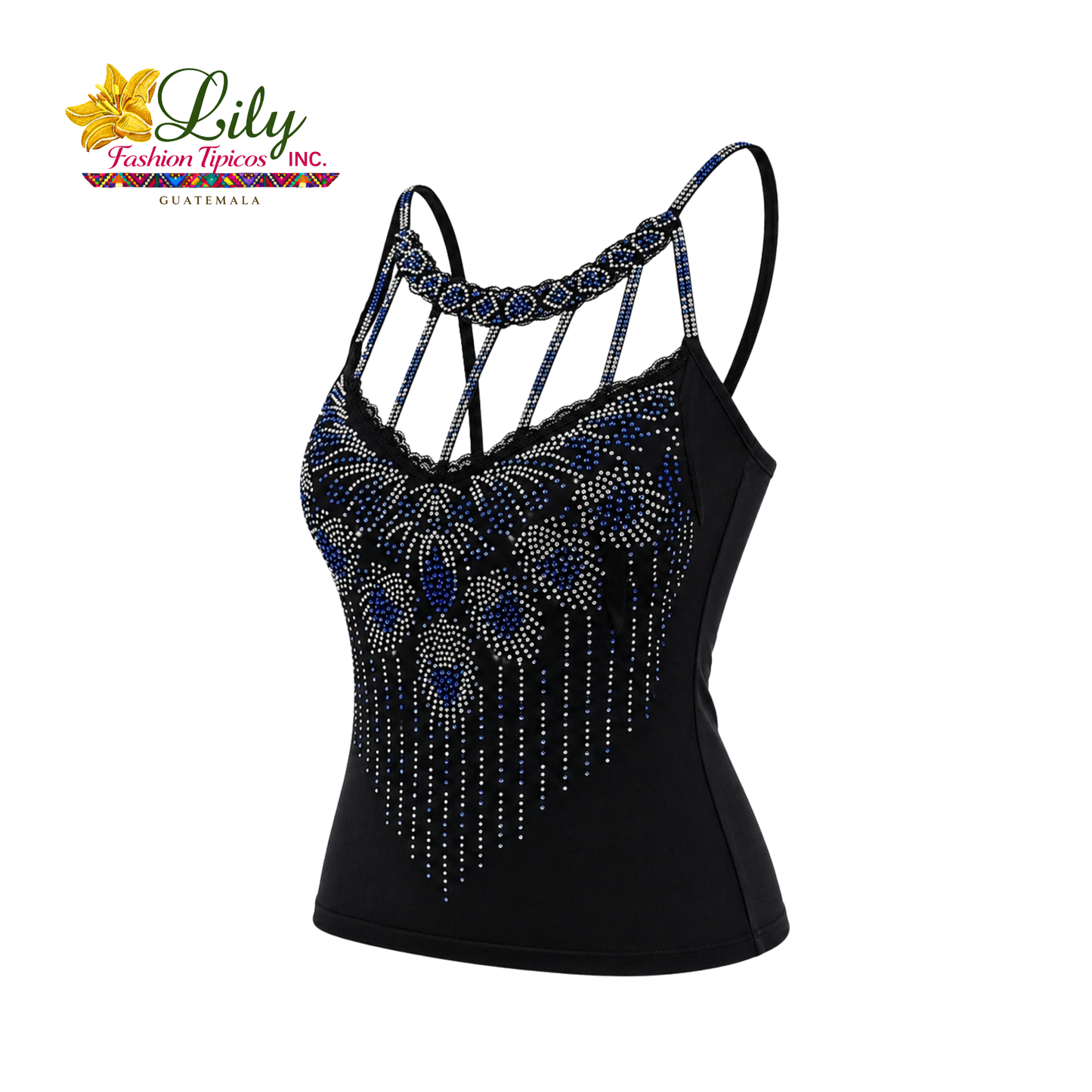 Blusa diseño diamantina