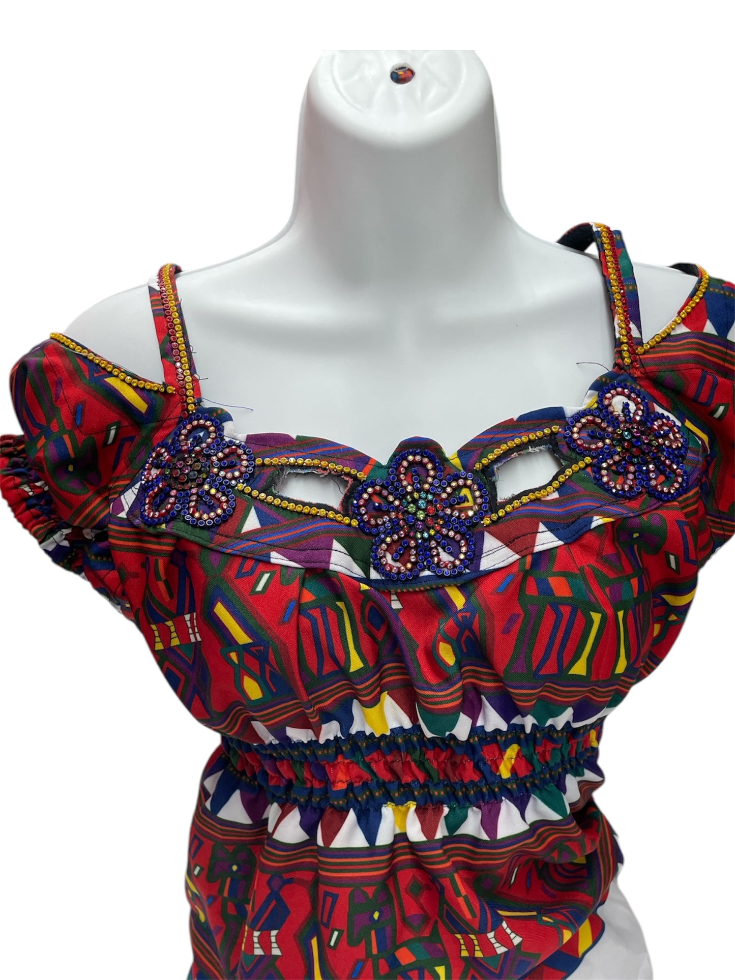 Blusa para combinar con tu traje típico
