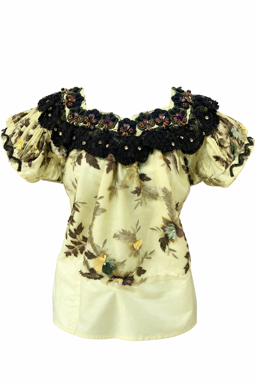 Blusas corte típico