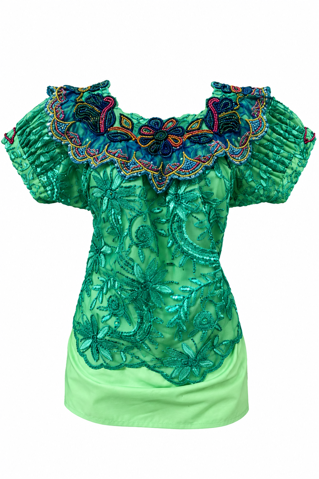 Blusas corte típico