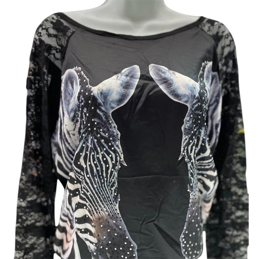 Blusa de cebra