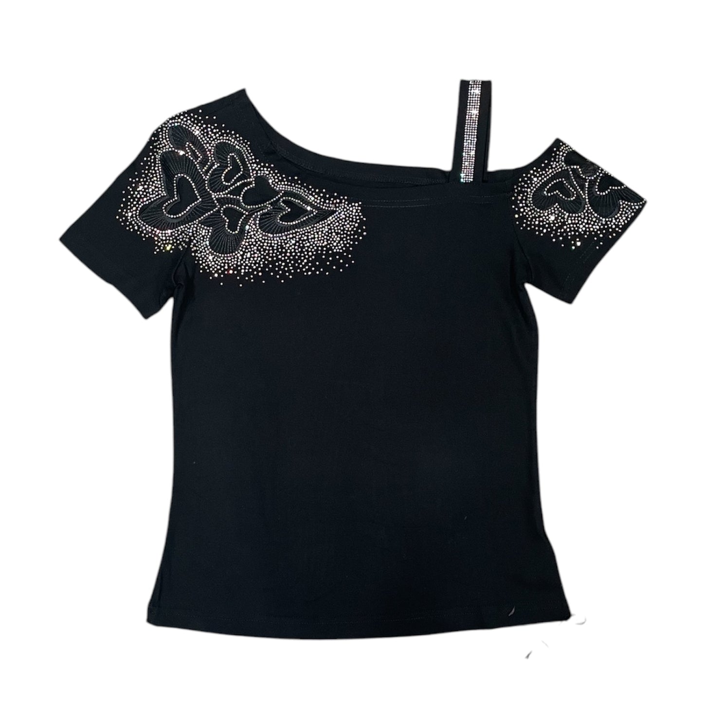 Blusa con diamantina