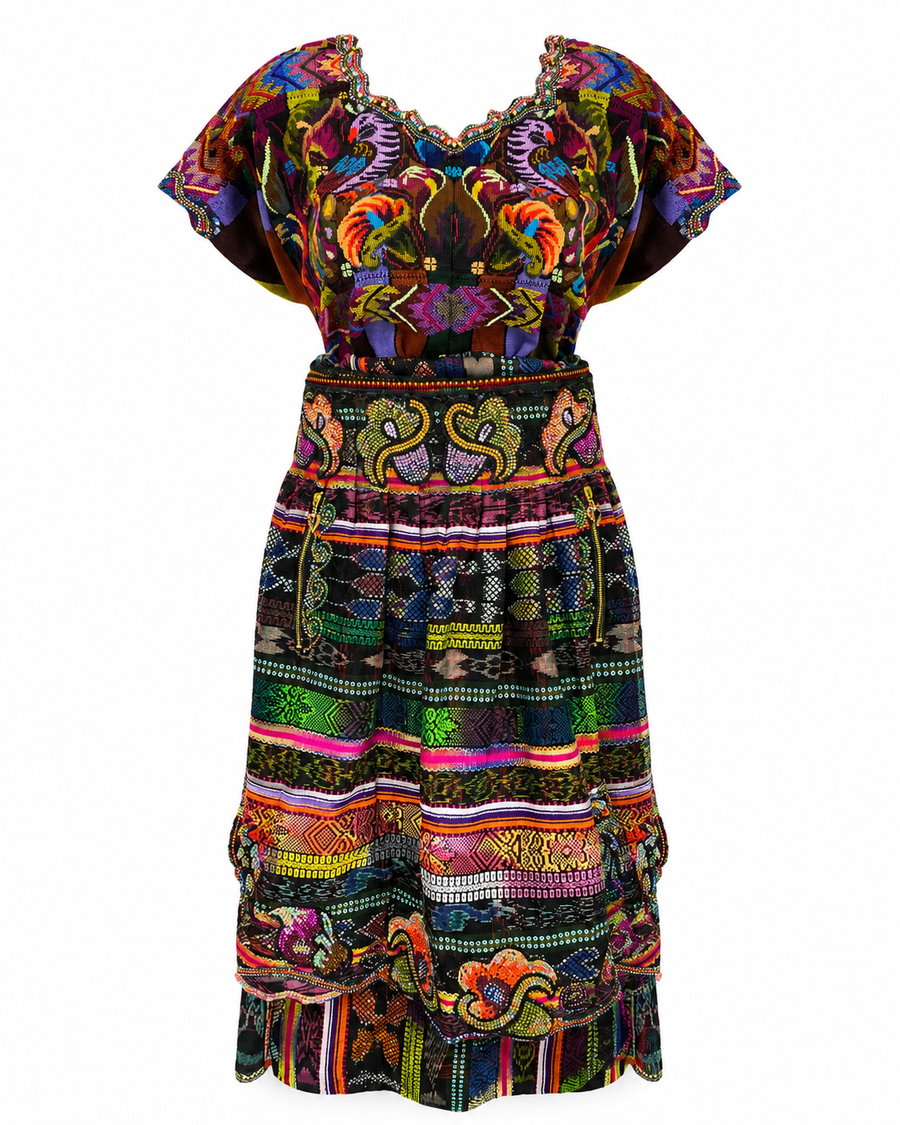 Traje típico, Guatemala 100% artesanal